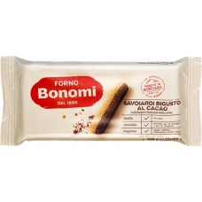 Печенье сдобное BONOMI Савоярди с какао, 200г в магазинах Лента