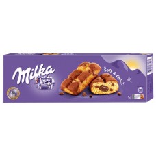 Пирожное бисквитное MILKA с кусочками шоколада и шоколадной начинкой, 175г в магазинах Лента