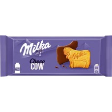 Печенье MILKA Choco Cow глазированное молочным шоколадом, 200г в магазинах Лента
