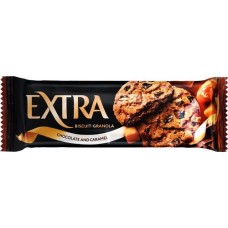 Печенье сдобное KELLOGGS Extra Гранола с шоколадом и карамелью сдобное, 150г в магазинах Лента