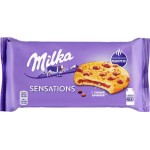 Печенье MILKA Sensations с тающей начинкой и кусочками молочного шоколада, 156г