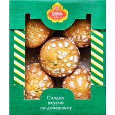 Печенье КОРОЛЬ СЛАДОСТЕЙ сдобное с творожно-лимонным вкусом и цукатами, 700г в магазинах Лента