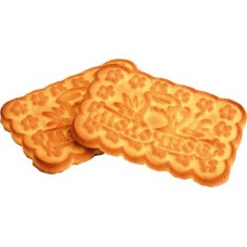 Печенье сахарное МОЛОЧНОЕ На сметанке, весовое в магазинах Лента