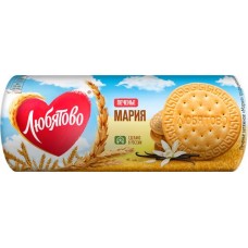 Печенье ЛЮБЯТОВО Мария традиционное, 156г в магазинах Лента