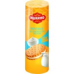 Печенье затяжное ЯШКИНО со сливочным кремом, 190г
