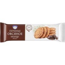 Печенье КП ПОЛЕТ Овсяное с шоколадом, 250г в магазинах Лента