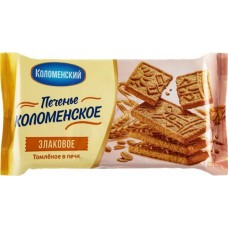 Печенье КОЛОМЕНСКОЕ Злаковое, 120г в магазинах Лента