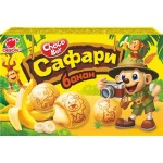Печенье затяжное ORION ChocoBoy Safary Banana с глазурью, 42г