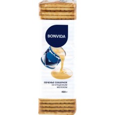 Печенье BONVIDA со сгущенным молоком, 400г в магазинах Лента