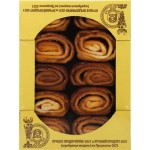 Мини-рулеты КОНТЕК с абрикосовым джемом, 400г