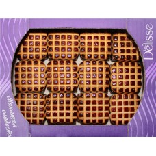 Печенье DELISSE Завидное, комбинированное с суфле, глазированное, 500г в магазинах Лента