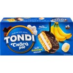 Печенье TONDI Choco Pie банановое, глазированное, 180г
