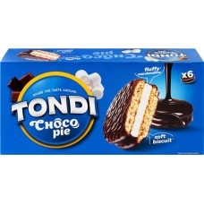 Печенье TONDI Choco Pie глазированное, 180г в магазинах Лента