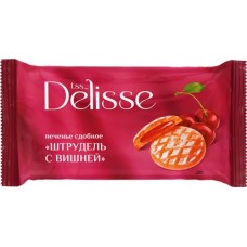 Печенье сдобное DELISSE Штрудель с вишней, 255г в магазинах Лента