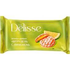 Печенье сдобное DELISSE Штрудель с лимоном, 255г в магазинах Лента