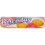 Печенье-сэндвич ALDIVA Biscoday с ароматом клубники, 140г