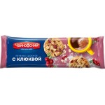 Печенье сдобное ЧАЙКОФСКИЙ с кусочками клюквы, 145г