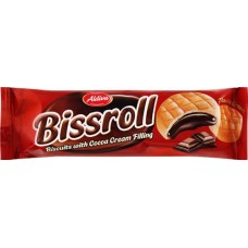 Печенье сдобное ALDIVA Bissroll с какао-начинкой, 43г в магазинах Лента