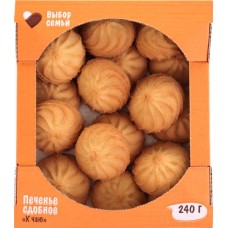 Печенье сдобное ВЫБОР СЕМЬИ К чаю, 240г в магазинах Лента