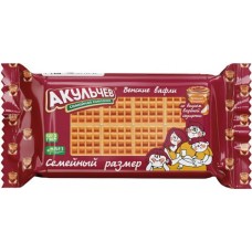 Вафли венские АКУЛЬЧЕВ со вкусом вареной сгущенки, 800г в магазинах Лента