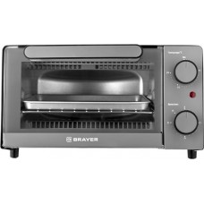Мини-печь BRAYER 1200Вт, 9л, таймер 15 минут, регулировка температуры 65–230 градусов, Арт. BR2600 в магазинах Лента