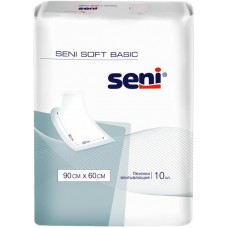 Пеленки одноразовые SENI Soft Basic 90x60см, 10шт в магазинах Лента