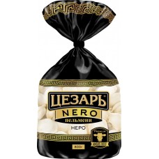 Пельмени ЦЕЗАРЬ Nero, категория В, 800г в магазинах Лента