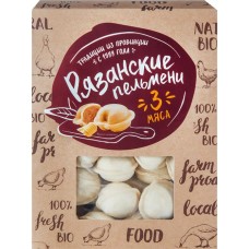 Пельмени РЯЗАНСКИЕ Три Мяса, 600г в магазинах Лента