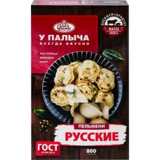 Пельмени У ПАЛЫЧА Русские, ГОСТ, 800г в магазинах Лента