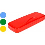 Пенал 365 ДНЕЙ цветной прозрачный, пластиковый Пенал 365 ДНЕЙ цветной прозрачный, пластиковый