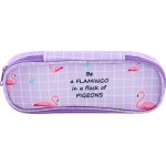 Пенал КРОК&ДИЛЛИ Фламинго, 23,5x10x3см, Арт. MF521382 Пенал КРОК&ДИЛЛИ Фламинго, 23,5x10x3см, Арт. MF521382
