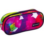 Пенал-косметичка BRAUBERG Geometry овальный, 21х9х5см, Арт. 229272
