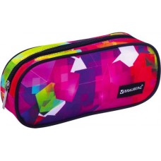 Пенал-косметичка BRAUBERG Geometry овальный, 21х9х5см, Арт. 229272 в магазинах Лента