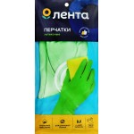 Перчатки хозяйственные ЛЕНТА размер M, в ассортименте Арт. GLAT-BM