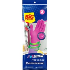 Перчатки BIG CITY LIFE Art Smart, латексные, размер S в магазинах Лента
