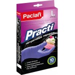 Перчатки нитриловые PACLAN Practi, размер L, Арт. 407722, 10шт