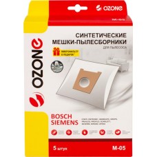 Пылесборник OZONE M-05 синтетический для пылесоса, микрофильтр 5шт в магазинах Лента