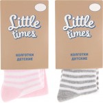 Колготки детские LITTLE TIMES р. 62–68 молочные, Арт. КН8004Л