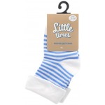 Носки детские LITTLE TIMES р. 11–12 6–12мес белые, Арт. НН8002Л