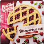 Пирог песочный ЧЕРЕМУШКИ Сдобная Особа Итальянский пай с вишней, 400г