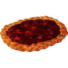 Пирог ЛЕНТА FRESH с клубникой, весовой в магазинах Лента