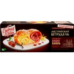 Пирог ЧЕРЕМУШКИ Сдобная Особа Австрийский штрудель вишня и ваниль, 400г