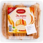 Эклеры MIREL с начинкой крем-брюле, 180г