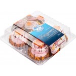 Пирожное СЕВЕР Корзиночка с зефиром и шоколадной глазурью, 4х70г Пирожное СЕВЕР Корзиночка с зефиром и шоколадной глазурью, 4х70г