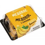 Набор пирожных ТОРТЬЯНА Медовое с бананом, 150г Набор пирожных ТОРТЬЯНА Медовое с бананом, 150г