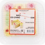 Пирожное бисквитное ДОБРЫНИНСКИЙ со сливочным кремом, 3х75г Пирожное бисквитное ДОБРЫНИНСКИЙ со сливочным кремом, 3х75г