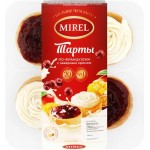 Тарты MIREL По-французски с заварным кремом, 280г Тарты MIREL По-французски с заварным кремом, 280г