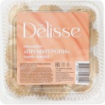 Пирожное DELISSE Профитроли с крем-брюле, 170г