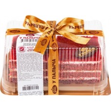 Пирожные-дуэт У ПАЛЫЧА Красный бархат, 200г в магазинах Лента