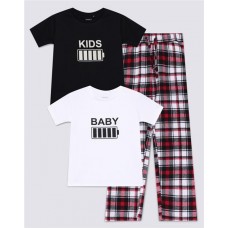 Пижама детская INWIN Hit, черный/красный, фланель, Арт. CH-3 в магазинах Лента